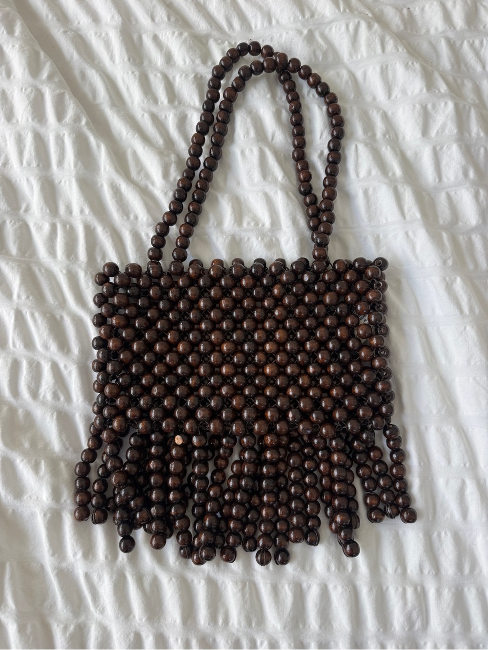 Lucy Fringed Bead Bag Free Ppl - Picture 4 of 5